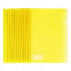 得力 A4透明抽杆夹/文件夹/押杆夹/拉杆夹 5535