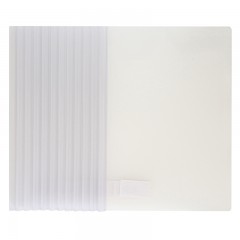 得力 A4透明抽杆夹/文件夹/押杆夹/拉杆夹 5535