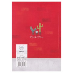 得力 JA560-03胶装本记事本软面抄笔记本学生文具用品