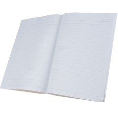 得力 7658软抄本 笔记本 A4办公记事本 60页笔记本无线软面抄