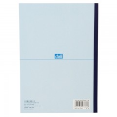 得力 7666笔记本 日记本 B5笔记本 100页软面抄 记事本 通用笔记