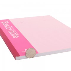 得力 7660办公用品文具笔记本A4记事本软面抄100页软抄本笔记簿