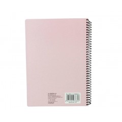 得力 7685 螺旋笔记本 A5日记本 写字本100页 记事本 活页线圈本