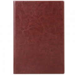 得力 文具皮面复古商务笔记本记事本创意办公本子日记本25K厚3186