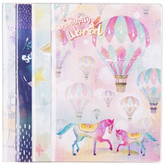 得力 笔记本T1680-06/07/08学生软面抄80页16K胶套软抄记事本子