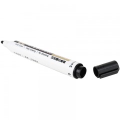 得力 单头白板笔s502易擦写字笔 可加墨水 教学办公培训用