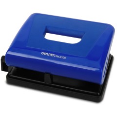 得力 0105打孔机 双孔圆孔打孔器 档案纸质手动打洞器