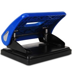 得力 0105打孔机 双孔圆孔打孔器 档案纸质手动打洞器