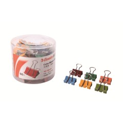 易达/Esselte  10315T 15mm彩色铁票夹子 长尾夹 燕尾夹 票夹