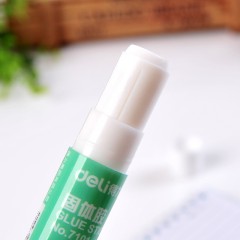 得力 胶水系列 得力7101固体胶  9g 固体胶 小号 胶棒 12支