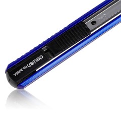 得力 2036A美工刀 小号美工刀 裁纸刀 手工刀 仿金属外壳 壁纸刀