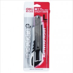 得力 2057美工刀 金属美工刀 锌合金裁纸刀壁纸刀墙纸刀