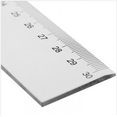 得力 6230直尺 30厘米直尺 直尺6230 30CM