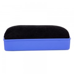 得力 7837小号绒布白板擦背面磁性会议白板擦好友佳办公用品文具