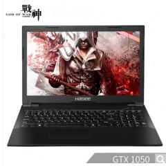 神舟/Hasee 战神 八代六核i5吃鸡独显学生手提8G内存固态15.6英寸游戏本笔记本电脑  K670E-G6D3/T3/E3 GTX1050