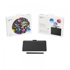 Wacom 数位板手绘板影拓 小号标准版绘画手写设计手写板 CTL-4100