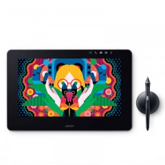 Wacom 新帝Pro13.3寸专业手绘图画高清液晶手写设计数位屏 DTH-1320