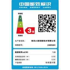 LG  23.6 LED 显示器可挂墙带VGA HDMI接口 24M38H-B