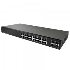 CISCO/思科 SG220-28MP-K9-CN 24口POE网管企业级交换机