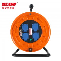 野狼 YL-S33GYS 三角架移动电缆盘接线板触点式插座板拖线轴