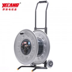 野狼 YL-46FT 小车移动电缆盘插座板空盘带防水盖电源转换器