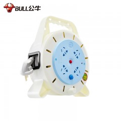 公牛 插座卷线盘线轴拖线盘GN-802移动式电缆卷盘线盘10米