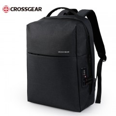 CROSSGEAR 简约双肩包笔记本电脑包14寸 CR-2607