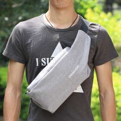 CROSSGEAR 瑞士时尚韩版男士胸包运动休闲斜挎包 CR-8004