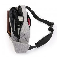 CROSSGEAR 瑞士时尚韩版男士胸包运动休闲斜挎包 CR-8004