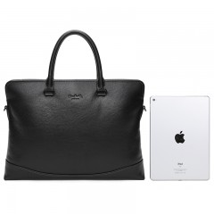 皮尔卡丹 手提包真皮单肩斜挎包  J8A105-100101A