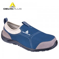 代尔塔 钢包头安全鞋劳保鞋男女秋季透气防臭工作鞋防砸防刺穿轻便