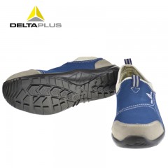 代尔塔 钢包头安全鞋劳保鞋男女秋季透气防臭工作鞋防砸防刺穿轻便