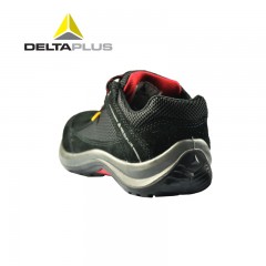 代尔塔 夏季透气工作鞋劳保鞋钢包头防砸防静电防滑安全鞋防臭男女