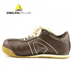 代尔塔 时尚劳保鞋 男春夏季透气安全鞋 防砸防刺穿钢包头工作防护