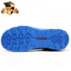 固邦盾 劳保鞋钢包头防砸防刺穿反绒皮防护工作鞋PU实心底安全鞋