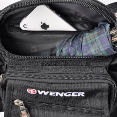 Wenger/威戈 单肩包腰包贴身斜跨包男女款 SAD60110109015
