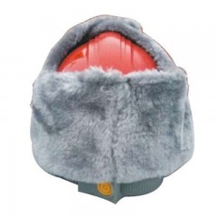 永灵牌 YL-BH型棉质防寒安全帽冬季防寒安全帽1顶 红色