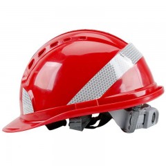 赛拓 1973-1 五筋荧光透气安全帽  4889321 10件