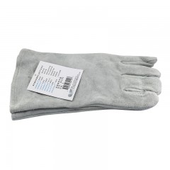 威特仕 电焊灰色牛皮手套防火阻燃电焊烧焊劳保手套焊工焊接手套10-2221