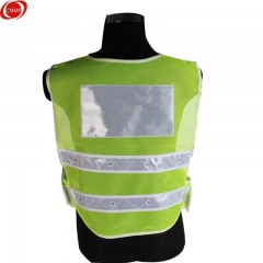 谋福 LED带灯反光马甲施工环卫反光衣骑行安全服