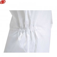 谋福 静电四连体服无尘服洁净服 食品车间实验室工作连帽连体服洁
