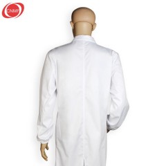 谋福 长袖护士医生工作服 粉色、白色西装领 。涤棉 ，结实耐磨