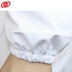 谋福 长袖护士医生工作服 粉色、白色西装领 。涤棉 ，结实耐磨