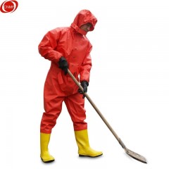 谋福 消防连体轻型防化服 耐酸碱防护服 简易防化服 防液氨防