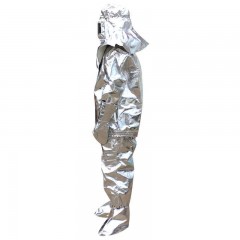 谋福 消防800℃-1000℃隔热服 带空呼背囊5件套隔热服 防辐射服治