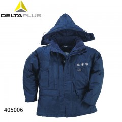代尔塔  405006夹克405001背带式保暖工作裤防寒服冷库服30度