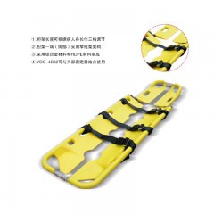 日新 铲式担架铝合金折叠担架抢救急救可折叠伸缩医院用担架 YDC-4C