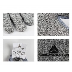 代尔塔 202018防割手套工业劳保针织手套耐磨手套防切割手套三副装