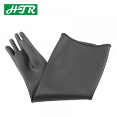 海太尔 加厚加长型防化学耐酸耐碱耐磨橡胶防护特种手套10-221