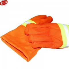 谋福 劳保防护隔热手套阻燃 加厚抢险救援手套 隔热手套防火